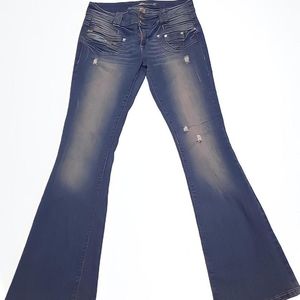 almost famous flared jeans size 9